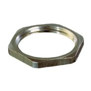 10063143  20 Brass Nickel Plated Locknut